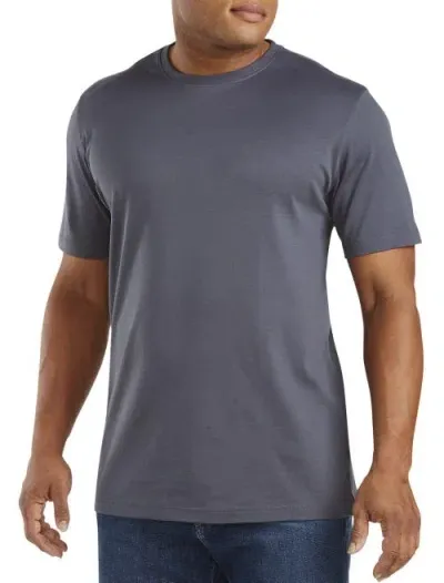 Robert Barakett Georgia Jersey T-shirt In Cool Grey