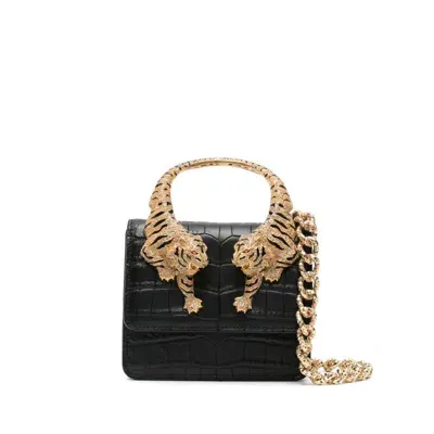 Roberto Cavalli Bags In Black/gold