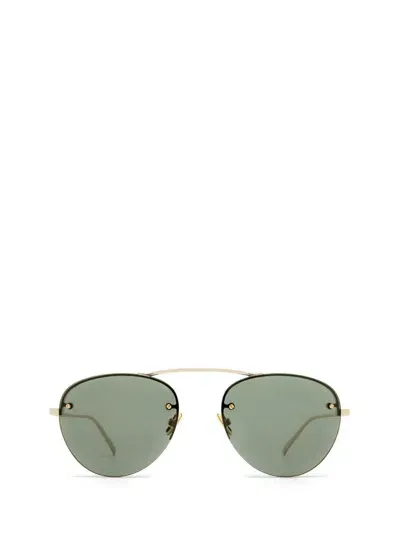 Saint Laurent Eyewear Sunglasses In Gold