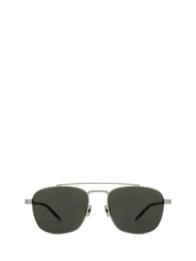 Saint Laurent Eyewear Sunglasses In Silver