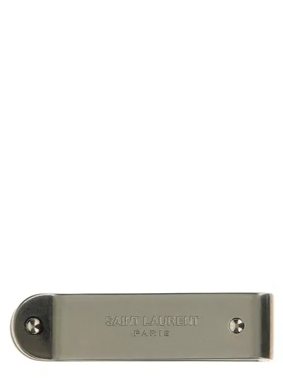 Saint Laurent Logo Money Clip