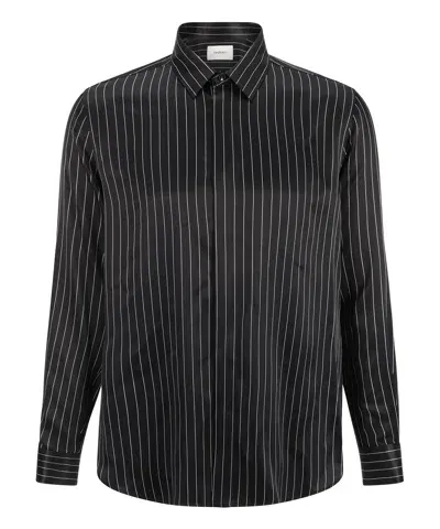 Saint Laurent Shirt In Black