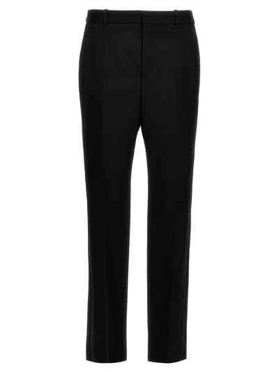 Saint Laurent Tuxedo Pants In Black