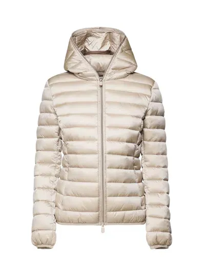 Save The Duck Iris Down Jacket In Neutrals