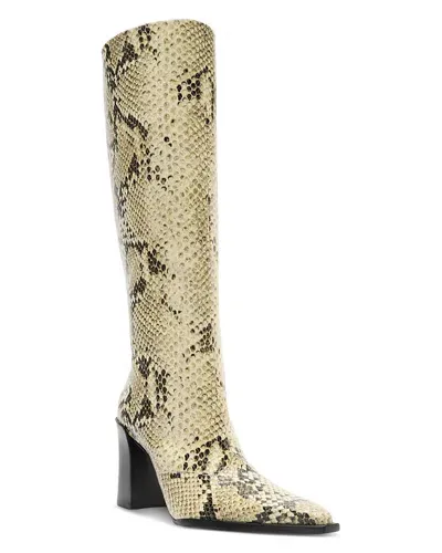 Schutz Women's Raffaela Up Boots In Animal Print