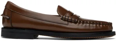 Sebago Brown Classic Dan Loafers In 900 Brown