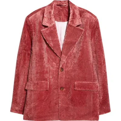 Séfr Insight Pink Corduroy Blazer