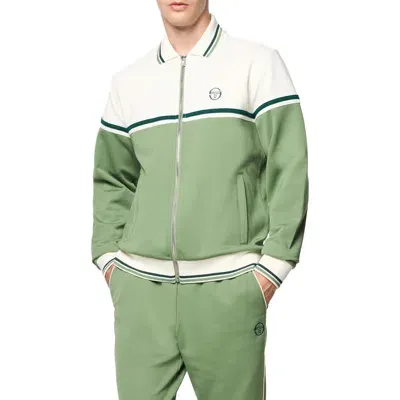 Sergio Tacchini Olmi Track Jacket In Hedge Green