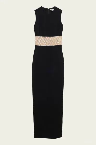 Simkhai Malda Sleeveless Gown In Black