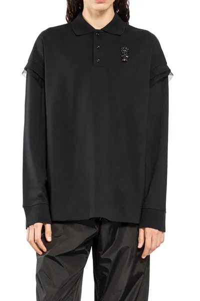 Simone Rocha Polos In Black