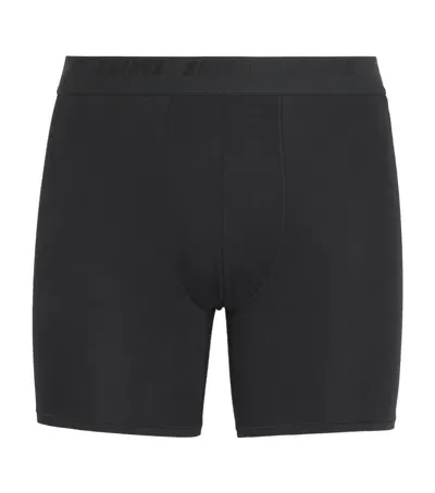 Skims Stretch Boxer Briefs In Black