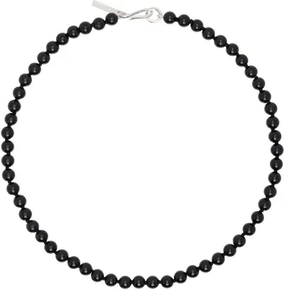 Sophie Buhai Black Tiny Onyx Collar Necklace