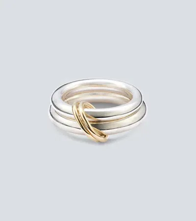 Spinelli Kilcollin Virgo Sterling Silver And 18kt Gold Ring