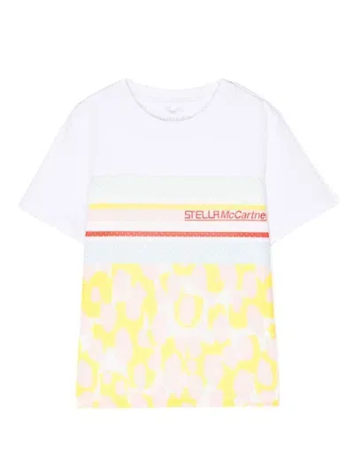 Stella Mccartney Graphic-print Sports T-shirt In Mehrfarbig