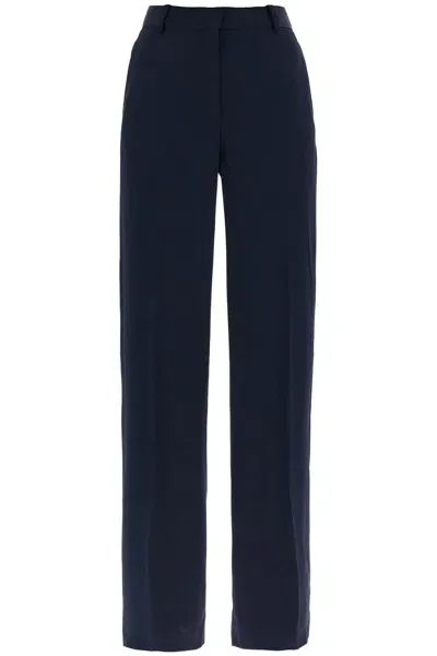 Stella Mccartney Pantaloni Palazzo In Crepe In Blu