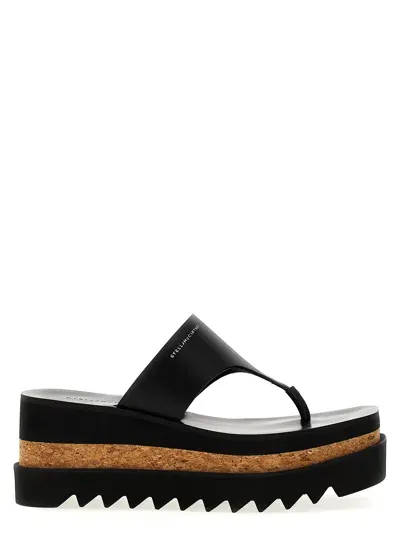 Stella Mccartney 'sneak Elyse' Sandals In Black