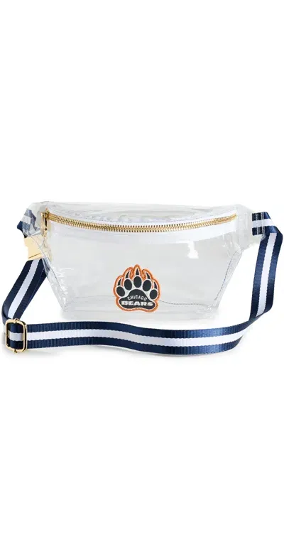 Stoney Clover Lane Chicago Bears Clear Fanny Pack Sapphire/white