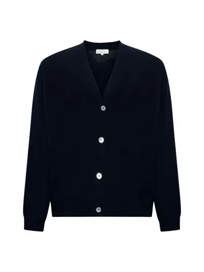 Studio Nicholson Cardigan In Darkest Navy