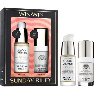 Sunday Riley Win-win Good Genes Serum Set In No Color