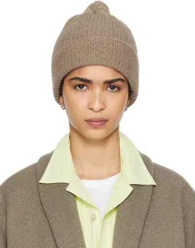 Tekla Ssense Exclusive Brown Auralee Edition Night Knit Beanie