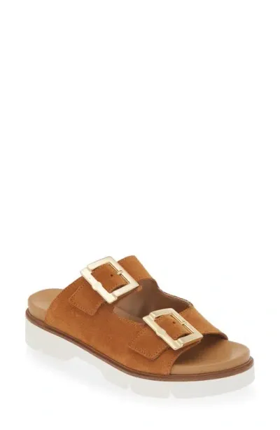 The Flexx Anastasia Buckle Sandal In Desert