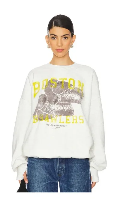 The Laundry Room Boston Brawlers Sweatshirt In Heather