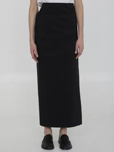 The Row Voice Skirt In Black