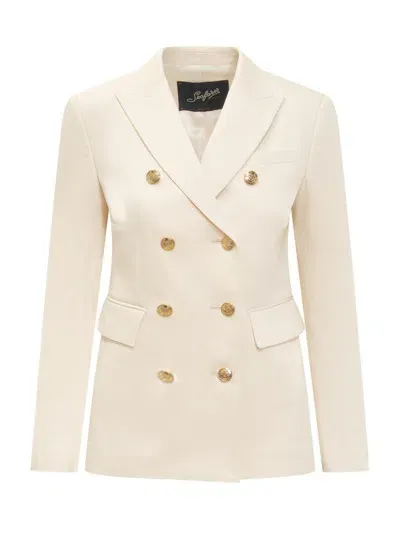 The Seafarer Chantal Blazer In White