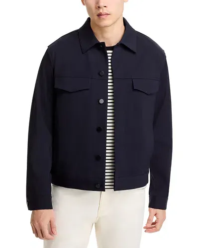 Theory River Neoteric Jacket In Dark Navy