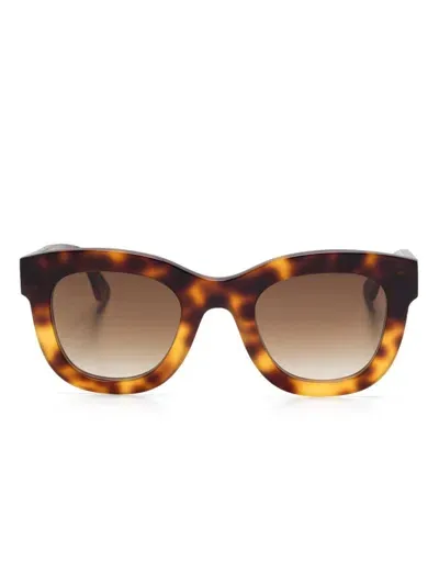 Thierry Lasry Gambly Sunglasses In 褐色