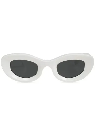 Thierry Lasry X Cult Gaia Jazz Sunglasses In White