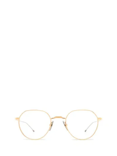 Thom Browne Eyeglasses In Gold