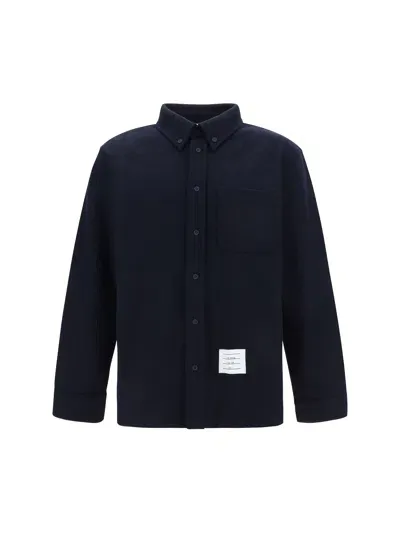 Thom Browne Shirt In Navy