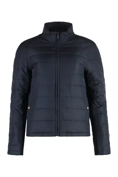 Thom Browne Techno-nylon Down Jacket In Blue