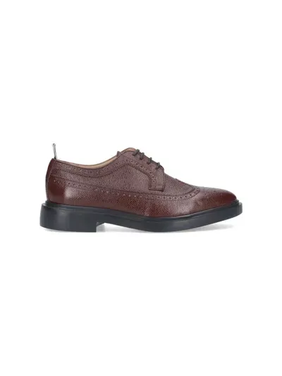 Thom Browne Derby Shoes In Brown