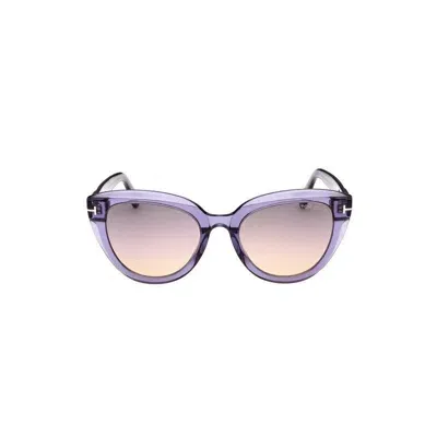 Tom Ford Eyewear Cat In Violet