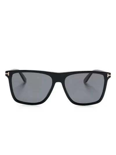 Tom Ford Square-frame Sunglasses In Black