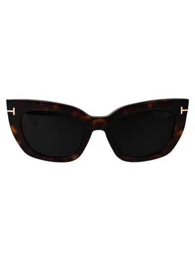 Tom Ford Sunglasses In Brown