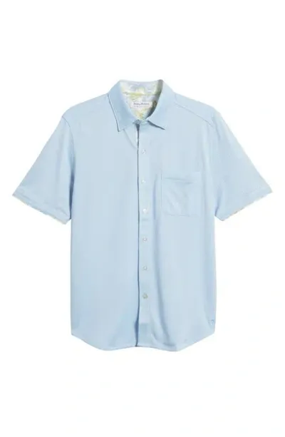 Tommy Bahama San Lucio Paradise Happy Hour Short Sleeve Shirt In Infinity Pool