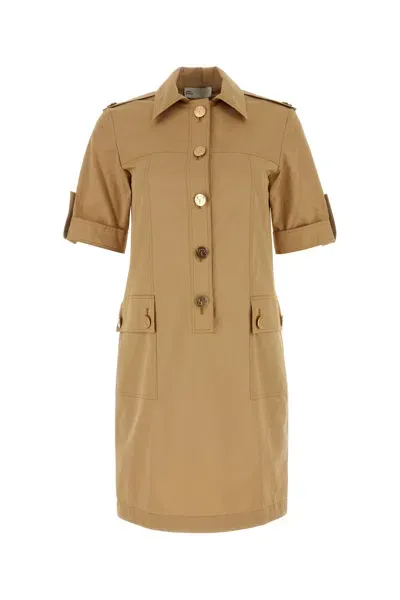 Tory Burch Dress In Beige O Tan