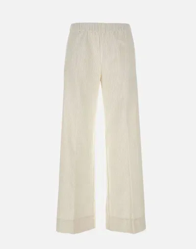 True Avenue Trousers In White