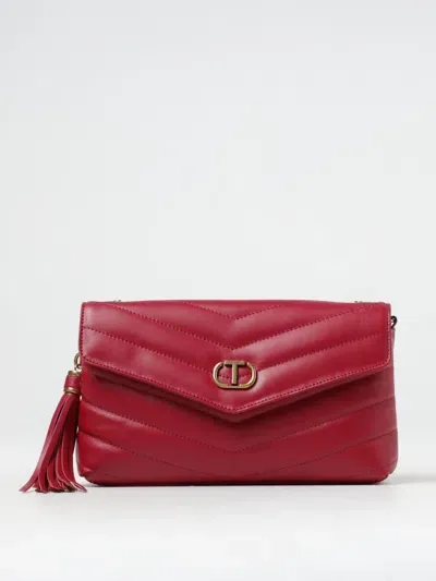 Twinset Crossbody Bags  Woman Color Burgundy