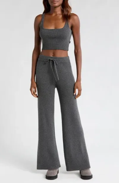 Ugg(r) Elisiana Pajamas In Charcoal Grey Heather