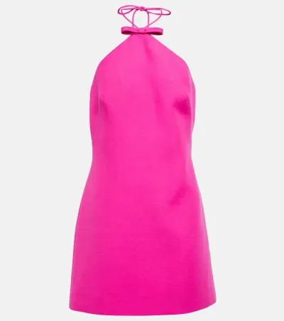 Valentino Minikleid Aus Crepe Couture In Pink