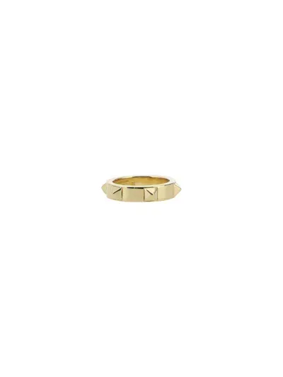 Valentino Garavani Rockstud Ring In Oro 18