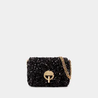 Vanessa Bruno Moon Crossbody In Black