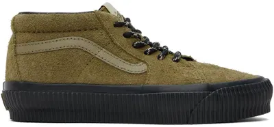 Vans Khaki Sk8-mid Sneakers In Lx Creep Gothic Oliv