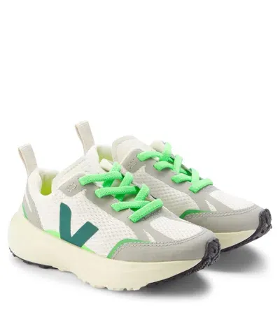 Veja Kids' Canary Sneakers In Multicoloured