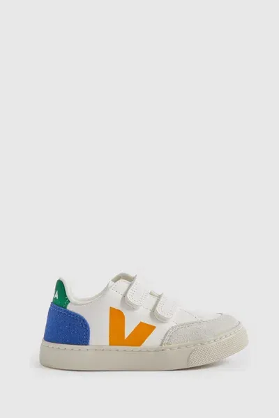 Veja Kids' Small V-12 In White