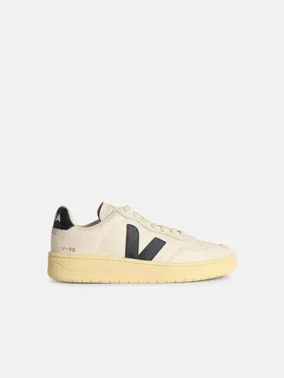 Veja 'v-90' White Leather Sneakers